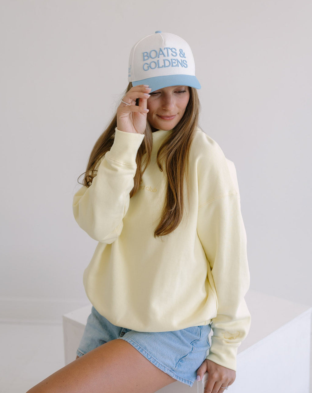 boats & goldens hat