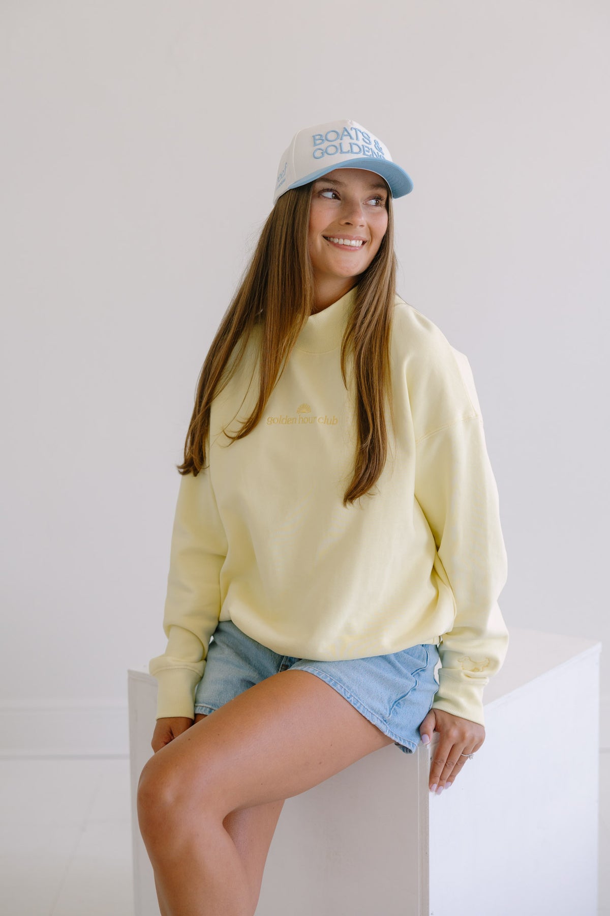 golden hour club mockneck