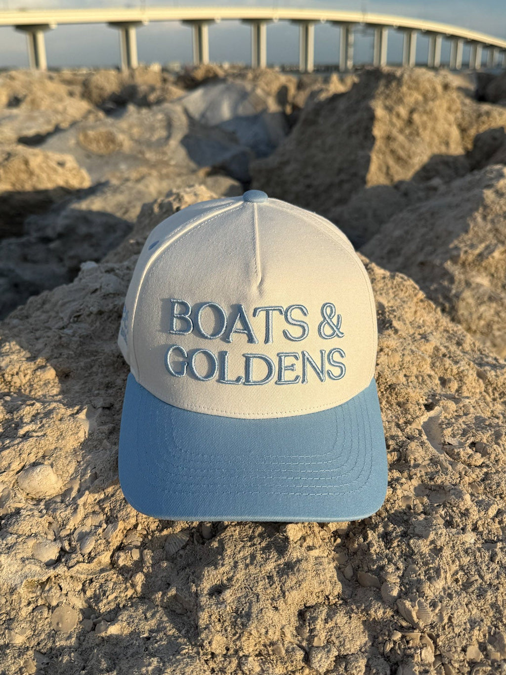 boats & goldens hat